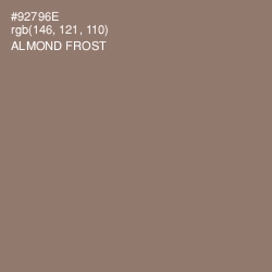 #92796E - Almond Frost Color Image
